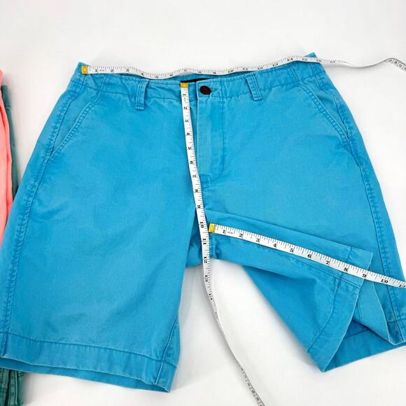 Lot of 3 ARIZONA AEROPOSTALE Flat Front Pastel Retro Cotton Shorts Men's Size 31 - Picture 12 of 16